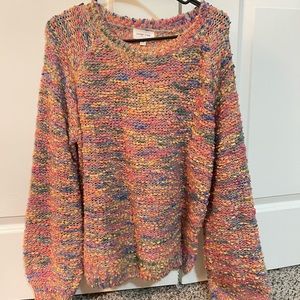 Multi Colored Knitted Sweater